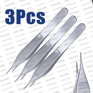 Premium Quality Adson 12cm Tweezer Pinzas Instruments for Medical Dental and Surgical Procedures by Vaslcare - Product Image 4