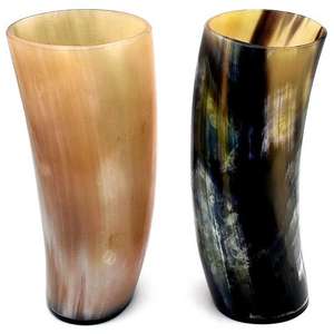 Verre à vin en corne de viking tendance, design unique, fait à la main en Inde, pour les fêtes et les bières - Product Image 4