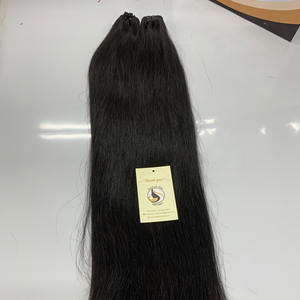 Extensiones de cabello de trama virgen recto camboyano sin procesar Proveedor de cabello virgen alineado con cutícula cruda Paquetes rectos de cabello humano - Product Image 3