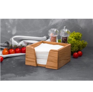 Arbre Design maison cuisine table papier de soie Table à manger décoratif mangue et porte-serviettes en bois d'acacia - Product Image 4