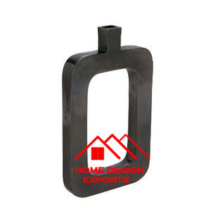 Mesa de diseño Centros DE MESA DE BODA Nuevo diseño Jarrón de aluminio y metal Juego de 3 jarrones Hallow en acabado púrpura Vintage - Product Image 2