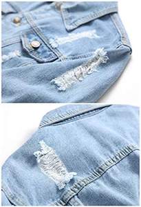 Veste en jean en coton pour homme, prix de gros - Product Image 3