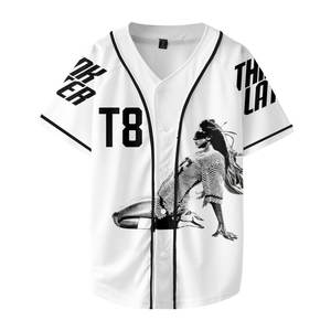 Camiseta personalizada de béisbol y softbol, camiseta de béisbol de alta calidad, uniforme de sublimación con botón completo para hombres, mujeres y jóvenes - Product Image 4