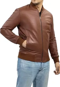 Nueva llegada OEM ODM invierno lana bordado Lettermen Vintage Varsity College chaqueta para hombres Universidad Letterman chaqueta de Bombardero - Product Image 5