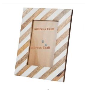 Christmas Decor Wedding Gift Home Decor Hot Sale Wood Bone Resin Photo <b>Frame</b> Wedding Gifted Table Top Home Accents Photo <b>Frames</b> - Product Image 3