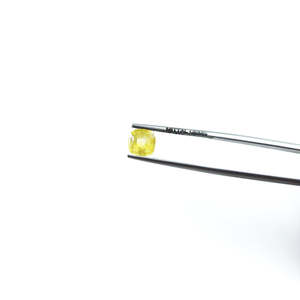Saphirs jaunes naturels de Bangkok, taille coussin 4 mm et 5 mm, pierres lâches de qualité supérieure, tourmalines et quartz ovales créées en laboratoire - Product Image 5
