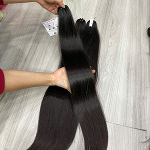 Extensiones de Cabello Humano Liso Súper Sedoso, Sin Enredos, de un Solo Donante, con Trama a Máquina, Cabello Virgen de Calidad Vietnamita 2026 - Product Image 2