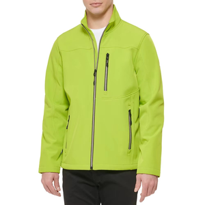 Chaqueta Softshell para Hombre, Chaqueta con Impresión de Logotipo en Venta, Proveedor de Fábrica, Servicio OEM Personalizado, Chaqueta Transpirable para Hombre - Product Image 1