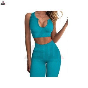Conjunto de Yoga para Mujer de Talla Grande, Diseño Nuevo, Alta Calidad, 2 Piezas, Transpirable, de Secado Rápido, Ligero, Ropa Deportiva para Gimnasio - Product Image 5