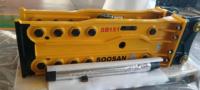 Precio de fábrica al por mayor Martillo hidráulico Soosan Sb151 Martillo roto de demolición de tipo superior con alta calidad