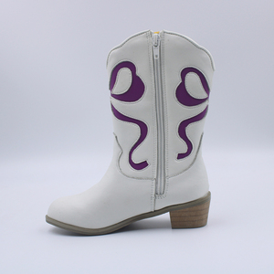 Chaussure pour enfant KSPZ0, chaussure décontractée pour fille, botte de <span class=keywords><strong>cowboy</strong></span> western, botte de neige pour enfant, chaussure pour bébé fille, chaussure pour enfant personnalisée, botte de cowgirl pour enfant - Product Image 4