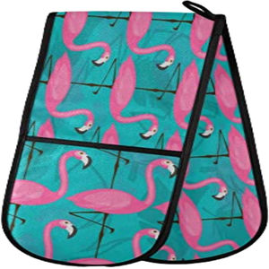 Guante de Cocina Doble de Algodón de Alta Calidad, Resistente al Calor, Duradero, con Logotipo Personalizado, 16x32cm, Estilo Personalizable, Origen India - Product Image 6