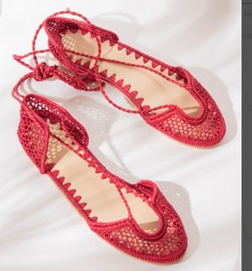 Raffia Cherry Ballerina ผู้หญิงทำด้วยมือที่สะดวกสบาย, ไอเดียของขวัญ - Product Image 2