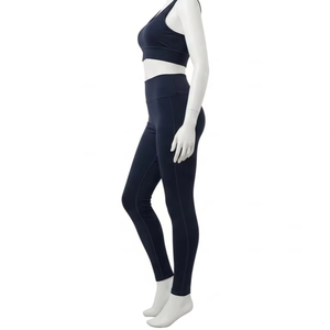Conjuntos de Yoga de Spandex Lavado Ecológicos, Ropa Deportiva Transpirable de Alta Elasticidad para Gimnasio, Entrenamiento, Ejercicio, Fitness, Ropa Deportiva para Mujer - Product Image 5