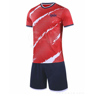 Nouveau Maillot de Football d'Équipe 2025 Personnalisé, Dernier Design, Léger, Respirant, à Manches Courtes, Séchage Rapide, par Sublimation, Faible MOQ - Product Image 2