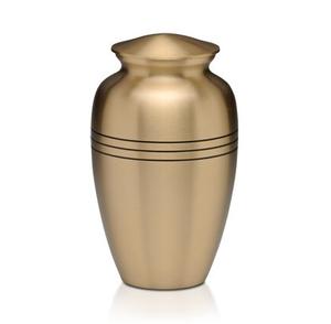 Urne de crémation en laiton brillant de créateur de qualité supérieure Style américain traditionnel Fournitures funéraires vintage en gros - Product Image 5