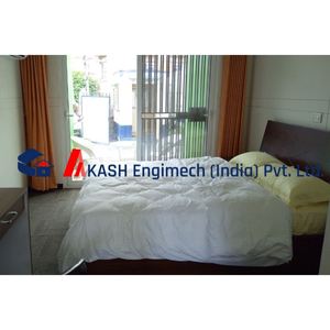 Maison conteneur en acier extensible et pliable 20x10 tailles 40 pieds et 20 pieds pour bureau utilisation extérieure hôtel application salle de bain - Product Image 6