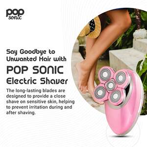 Kit de Afeitadora Eléctrica Unisex de 5 Cabezales, Recargable por USB, Resistente al Agua, Corte de Precisión para Hombres y Mujeres, Estándar IPX7 - Product Image 5