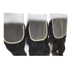 2023 Offre Spéciale Naturel Indien Vierge Cheveux Humains Fermeture Remy Grade Naturel Vague Style Vendu par Les Exportateurs Indiens - Product Image 1