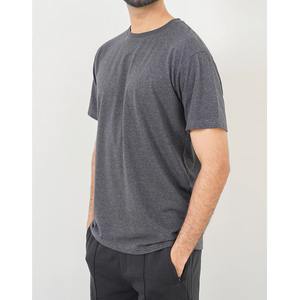 Nouveaux T-shirts personnalisés pour hommes 100% coton/coton biologique Impression numérique Motif uni Respirant Séchage rapide Coupe classique - Product Image 2