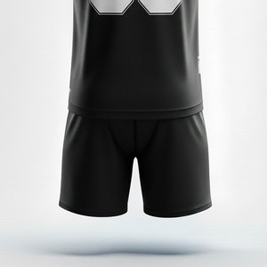 Uniforme de Fútbol con Patrón de Tablero de Ajedrez Tradicional, Cuello Reforzado y Silueta Clásica para Competición a Nivel de Club - Product Image 4
