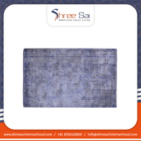 Tapis marocain noué à la main, très demandé, matériau personnalisé, écologique, à poils moyens, design moderne de luxe brodé