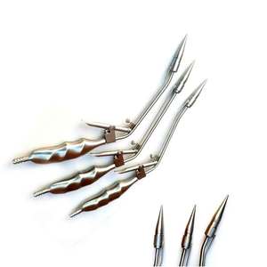 ชุดเครื่องมือสำหรับผ่าตัดทวารหนัก3ชิ้นทำจากสเตนเลสเกรดผ่าตัดแบบแมนนวลทำมุมแบบตรง - Product Image 5