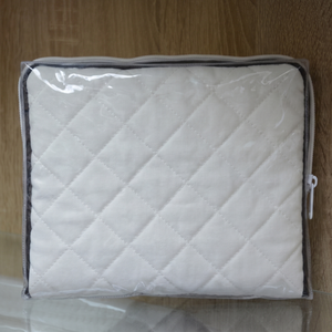 Sac étanche en PVC à soufflets sur 3 côtés, fermeture éclair sur 3 côtés, étui d'emballage transparent en plastique, glissière spéciale pour exposition - Product Image 2