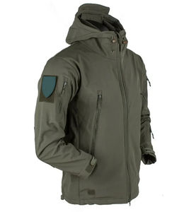 Nuevo diseño personalizado impermeable al aire libre rompevientos chaqueta de media cremallera con capucha poliéster Nylon Moto senderismo Casual chaqueta para hombre - Product Image 6