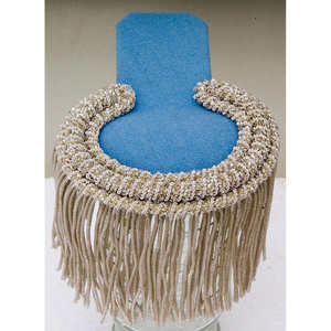 Hombrera de Borla Dorada con Flecos Bordados para Uniformes de Tablero, Incluye Insignias de Hamza - Product Image 5