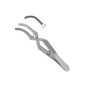 Vente en gros 2024 Pinces à tissus manuelles Glover Atraumatiques en acier inoxydable de haute qualité, courbées, instruments cardiovasculaires MOL 5,5 cm - Product Image 5