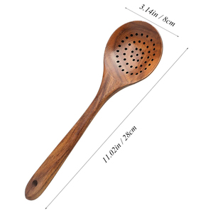 Cuchara ranurada de cocina de madera más vendida, cubiertos modernos, cubiertos de madera, cucharas de madera de alta demanda a bajo precio - Product Image 5