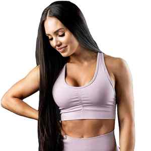 สปอร์ตบราผู้หญิงเนื้อผ้านุ่มพิเศษ กระชับรูปร่าง ยืดหยุ่น รองรับการออกกำลังกาย ฟิตเนส โยคะ แอคทีฟแวร์ - Product Image 1