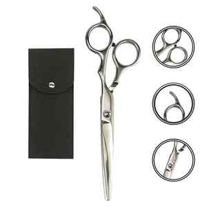 HEXA CARE 2 ans de garantie Ciseaux de coiffure professionnels à bord droit Ciseaux de coiffure à lame en acier inoxydable - Product Image 1