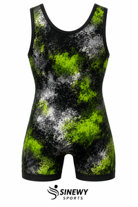 SINEWY SPORTS Singlet de lutte personnalisé pour femme, vert, noir, camouflage, ajusté, anti-transpiration, équipement MMA - Product Image 3