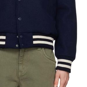 Veste de Baseball pour Femmes de Qualité Supérieure avec Logo Personnalisé Meilleur Tissu Veste de Baseball pour Femmes - Product Image 6