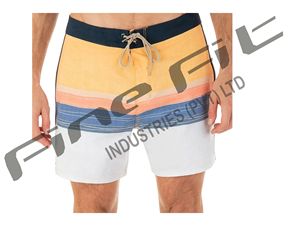 <b>Men's</b> Quick Dry Casual <b>Shorts</b> Breathable Lightweight Summer Wear <b>Elastic</b> <b>Waistband</b> Custom Designed Solid Pattern Plain Dyed High - Product Image 3