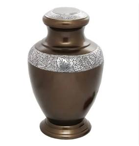 Urna de cremación Elegance con aspecto de mármol para adultos de aluminio para cenizas humanas - Product Image 3