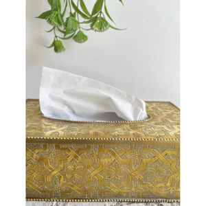 Fournisseurs en gros de boîte de porte-mouchoirs en métal rectangulaire moderne pour la maison cuisine bureau table à manger décor boîte de rangement de mouchoirs - Product Image 3