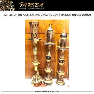 Cachimbas de Latón Fundido a Presión de Edición Limitada de Lujo Egipcio Haroon, Diseño Único, Técnica de Laca de la Mejor Calidad - Product Image 3