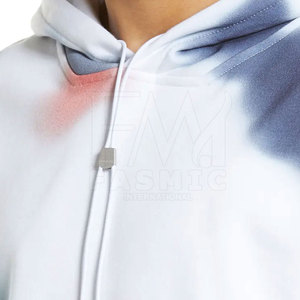 Alta calidad en blanco Tie-Dye Hoodie logotipo personalizado algodón Tie Dye Hoodie OEM Service Men Tie Dye Hoodie - Product Image 5