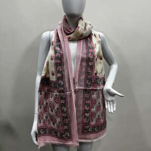 ผ้าพันคอผ้าฝ้ายมัลมัลพิมพ์ลายสำหรับฤดูร้อน ผ้าคลุมไหล่ ผ้าคลุมไหล่สำหรับเด็กผู้หญิง ผ้าพันคอผ้าฝ้ายมัลมัล ผ้าพันคอผ้าฝ้ายพิมพ์ลายมัลมัล ผ้าพันคอฤดูร้อน - Product Image 3