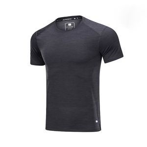 ผู้ชายเสื้อยืดแขนสั้น Quick-Dry Men เสื้อธรรมดาคุณภาพดีสีเขียวป่าซื้อ Crop Street สวมเสื้อ T - Product Image 4