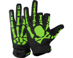 Guantes tácticos amarillos de dedo completo para paintball y motociclismo de poliéster para deportes - Product Image 6