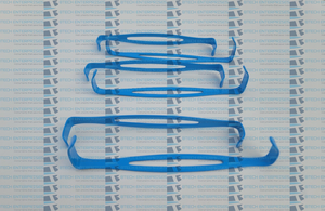 Juego de 6 Retractores Azules Aislados de la Marina de los Estados Unidos para Cirugía Ortopédica de Cadera - Product Image 2