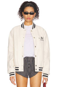 Veste universitaire en satin unisexe personnalisée avec lettres, doublure chaude, matelassée, style baseball, surdimensionnée, logo en tissu, élégante pour l'hiver - Product Image 6