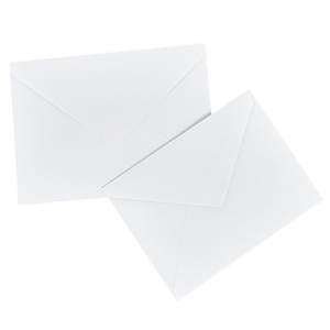 Sobres de Papel Kraft Reciclable Blancos, Tipo Cartera para Monedas, para Uso Comercial o en Bodas - Product Image 2