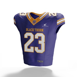 Maillot de football américain à sublimation complète pour adultes Maillots de football personnalisés respirants avec coutures renforcées - Product Image 6