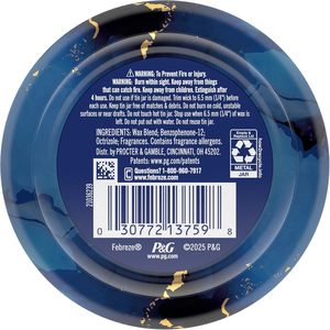 Vela Aromática Febreze, Aroma Océano, Vela de 11 oz con 4 Mechas, Paquete Individual - Product Image 2