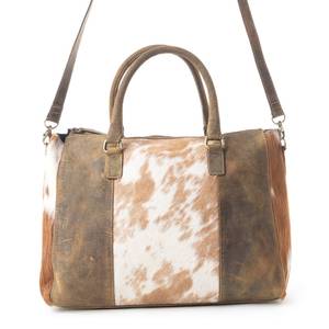 Nuevo Bolso Tote de Cuero Genuino de Moda Occidental, Hecho a Mano, Estilo Vintage, Diseño Boho para Mujer, Gran Venta - Product Image 1